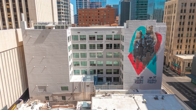 Heard Building Drone View 15