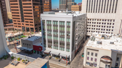 Heard Building Drone View