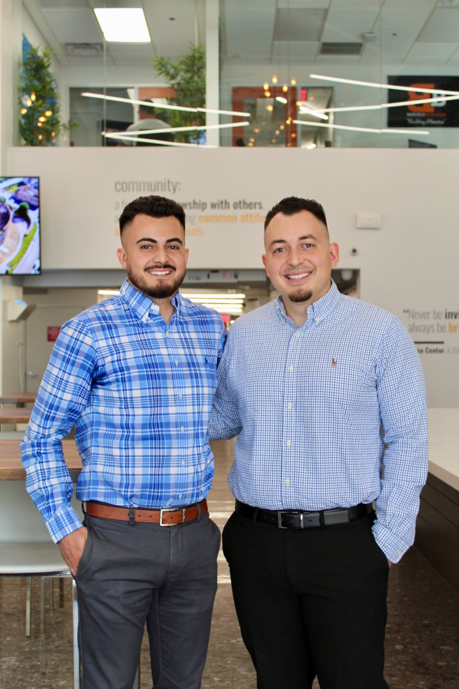 Bradley and Everardo Chavez, Heard Building owners Bradley and Everardo Chavez, owners of the Heard Building